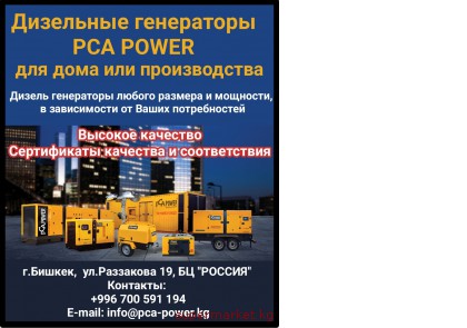 ��������� ���������� PCA POWER ��� ���� ��� ������������, ������ ������� � ��������. ������� �������